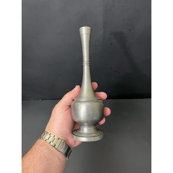 Vintage Metalars Peltro Pewter Vase - Picture 5 of 5